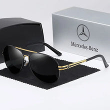 New For Mercedes Benz W203 W204 W168 GLC GLA Vintage Polarized Sunglasses Glasses Pilot Sun Shades Key Rings